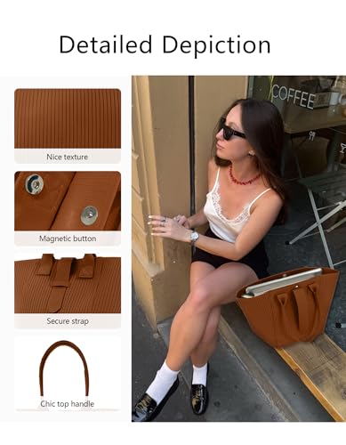 Bolso Tote para mujer hombro uso diario miniatura 2