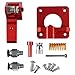 X-BAOFU, 1PC Mejorada Kit de Aluminio de Doble polea Dentada Dual Drive Extrusora for Creality CR-10 / CR-10S / 10S CR-Pro/Ender-3 / Ender-3 Pro 3D de la Impresora (Color : AS Show)