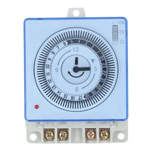 Minuterie mécanique 24 heures Jectse pour programmer l'éclairage de la maison - 6