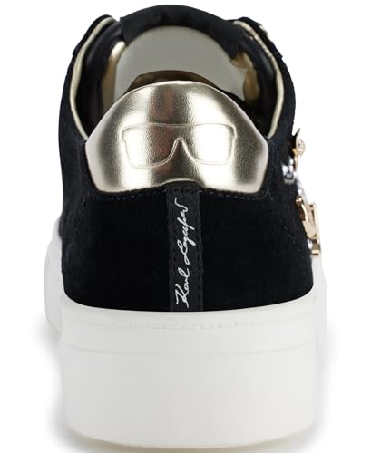 Karl Lagerfeld Paris Women's Cate Sayings Everyday Lace Up Sneaker2