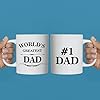 Dad Coffee Mug and Keychain, Funny Novelty Idea Gifts for Dad, Dad Coffee Cup for Birthday, Fathers Day, Thanksgiving, Christmas, New Year from Daughter, Son, Child Pride - Image 4