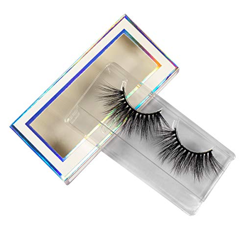 5D 25mm Mink Lashes High Volume 3D Mink Long Lashes 100% Handmade and Cruelty-Free False Eyelashes 1 Pack