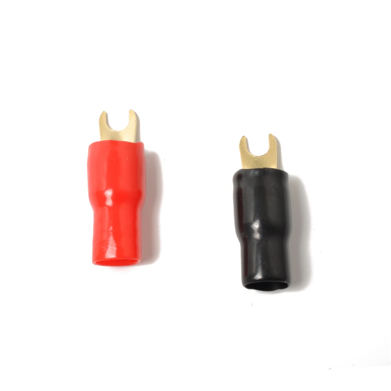 MUCKLILY 10 Pairs Crimp Terminals Crimp Connectors Cable Connectors Wire Terminals Spade Terminal Wire Crimp Terminal Speaker Wire Connectors Heavy Duty Wire Lugs Electrical Wire Connectors