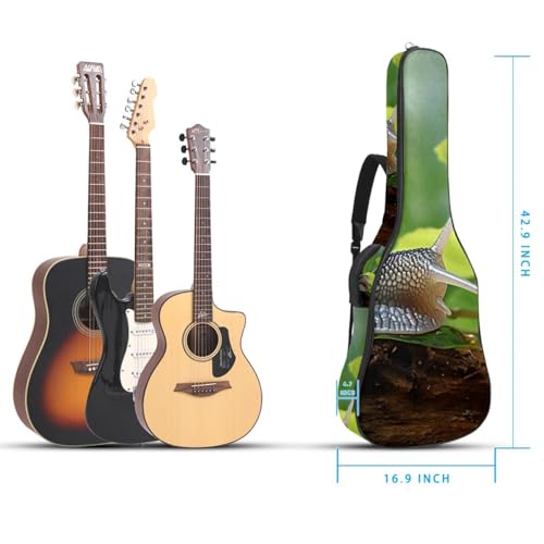 JRHEJTFZ Housse pour guitare acoustique de 1,9 cm d’épaisseur – Imperméable – Durable et élégant – Motif escargot mignon, Multicolore., 42.9×16.9×4.7 in, Motif imprimé tendance - Les Beatles, Paul McCartney, John Lennon, RIngo Starr, George Harrison JRHEJTFZ Housse pour guitare acoustique de 1,9 cm d'épaisseur - Imperméable - Durable et élégant - Motif escargot mignon, Multicolore., 42.9x16.9x4.7 in, Motif imprimé tendance – Image 6