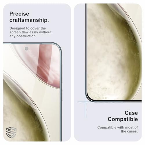 Image of Military-Grade Gorilla Tempered Glass For Vivo X200 Fe (6.31 Inch) With Installation Kit | Edge to Edge Coverage | Black