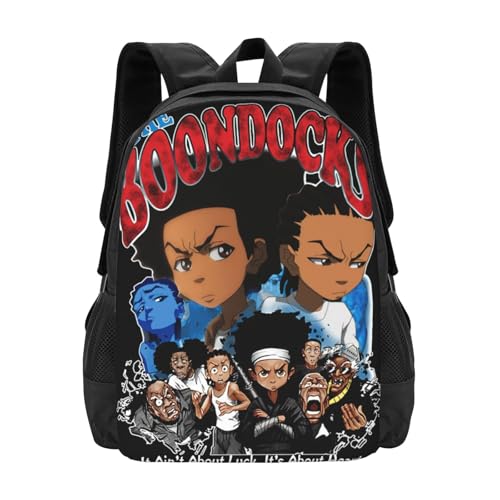 The Cute Boondocks Unisex Sports Bag, Backpack for Beach Comfortable Work Backpack Computer Bag for Men and Women