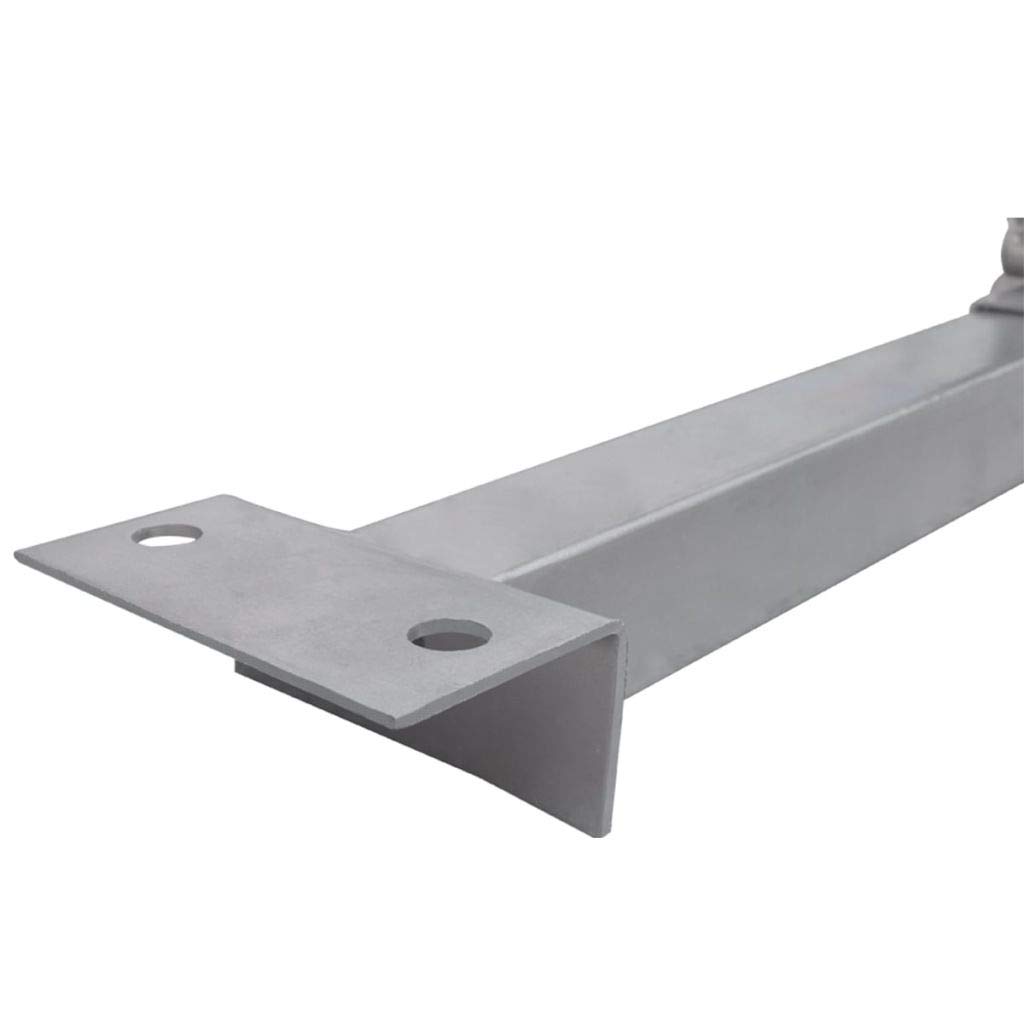 yorten Soporte Inferior Centralizador Boots Accesorios con Kielrollen Acero para Bootsanhänger Capacidad 800 kg para remolques con la Anchura de 80-124 cm