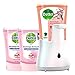 DETTOL No-Touch - Kit pompelmo automatico sapone liquido e 2 ricariche da 250 ml (Karité)