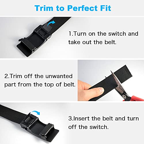 Men's Elastic Belt Tough Stretch Military Belt Soft Nylon Sports Accessories Men Women4