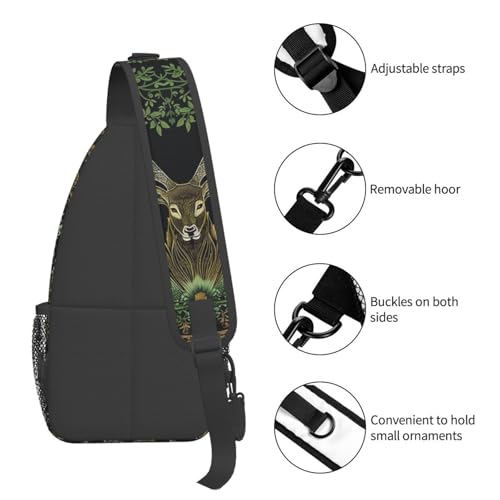Mochila Sling Unisex Ligera y Duradera para Senderismo miniatura 5