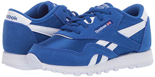 Reebok Boy's Classic Nylon Sneaker, Humble Blue/White, 2 #TOP6
