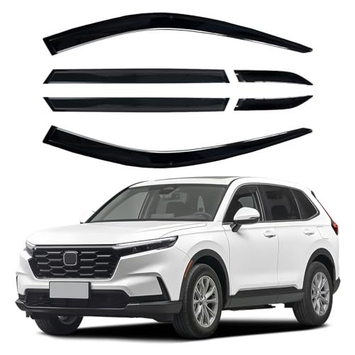 MNGYNUKA Shatterproof Out-Channel Window Deflectors for Honda CR-V