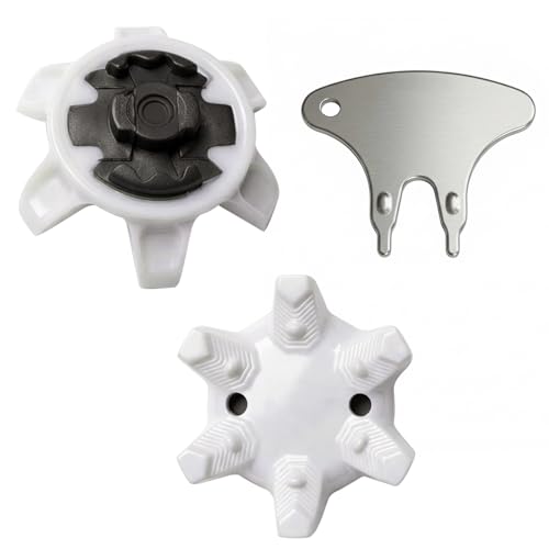 Picos de golf blancos Second Adi en pack de 20 unidades para zapatos 2