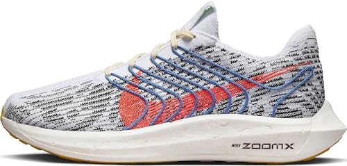 NIKE Zoom Fly 5 - Tenis para hombre, Pure Platinum Bright Crimson Black, 47 EU