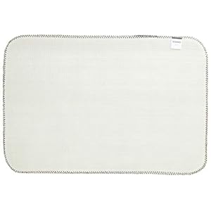 Amazon Brand - Solimo Microfibre Anti Slip Bathmat, (Beige and Brown, 40 x 60cm) Pack of 2