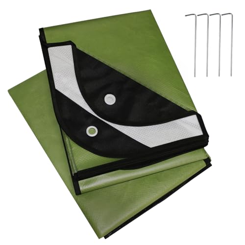 Image of LYN Heavy Duty Emergency Blanket Survival Gear Waterproof Insulated Blanket Emergency Tarp for Camping, Hiking, Bushcraft