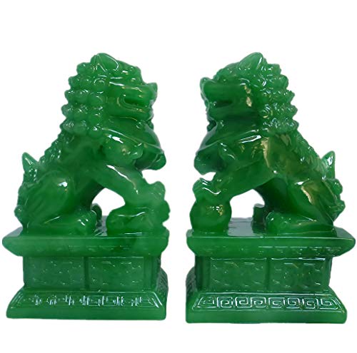 Briskfeel Amperer Feng Shui Porsperity Statues 2 PCS Fu...