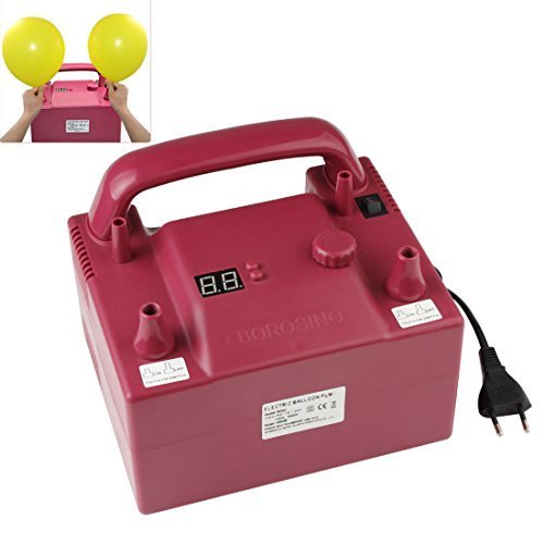 OriGlam ã€?2019 All Newã€‘ Portable Electric Balloon Blower Pump, Dual Nozzle Balloon Air Inflator, 110V 680W with 2 Inflation Nozzles for Decoration