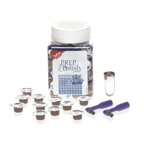 Sultan 30045 Topex Prep And Polish Paste With Prophy Ring And 2 Upgrade Prophy Angles, 2 G Volume (Pack Of 100) #TOP6