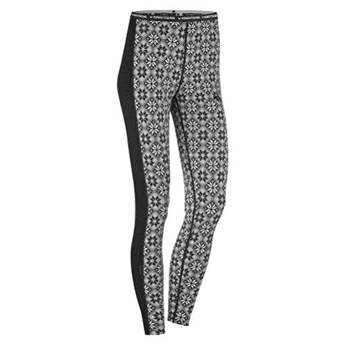 Kari Traa Women's Rose Base Layer Bottoms - Wool Thermal Pants, Black, Medium