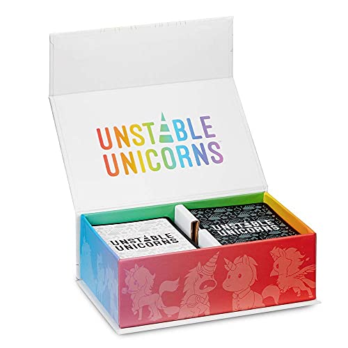 Image of Tickles Unstable Unicorns Strategic Card Game for Adults Party Game Family Parties (Players: 8; Age:14+)