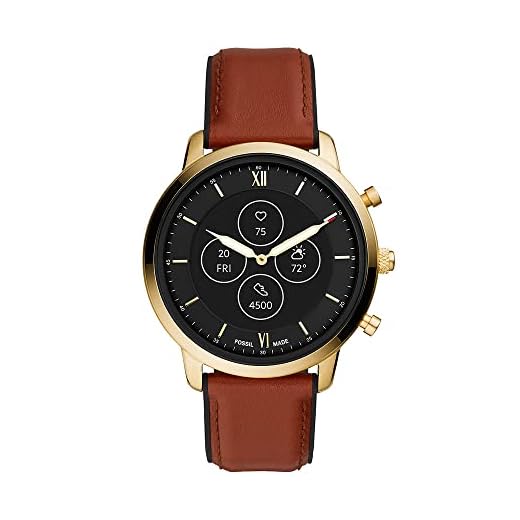 unser schönster Tag Geldgeschenk Gutschein Sauna GS024 9 Hybrid Herren Smartwatch HR Neutra mit Herzfrequenz-, Aktivitäts- und Schlaf-Tracking mit umfassenden Wellness-Statistiken.