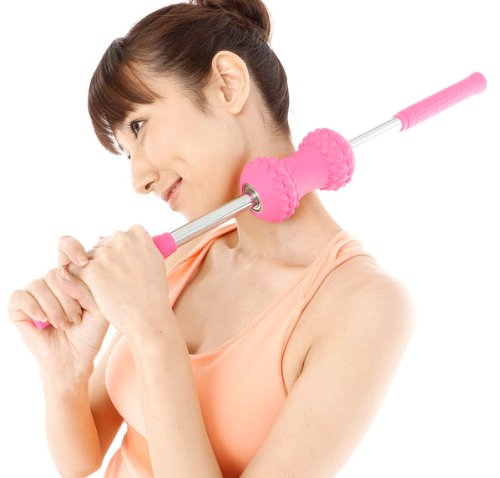 Amazon.co.jp: 【コロコロストレッチ(ピンク)】 収納バッグ付き