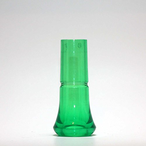 Kwack Wacker Goose Call Inserts, No Guts, Smoke, Black, Red, Clear, Green, Blue, Pink, Bourbon (Green)