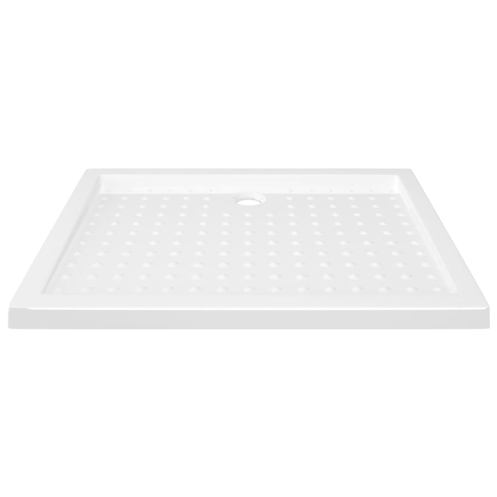 Rantry Duschwanne Anti-Rutsch Weiß 90x70x4 cm ABS Duschzubehör Model148896