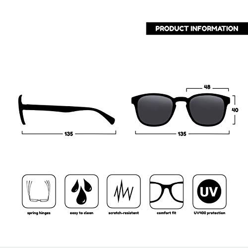 Opulize Pop 2 Pacco Uomo Donna Grigio Opaco Liscio...