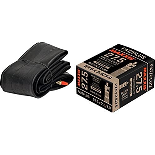 Maxxis Fat/Plus Tube 26x3.8/5.0 Presta RVC, Black, 26 x 3.8/5.0 inches