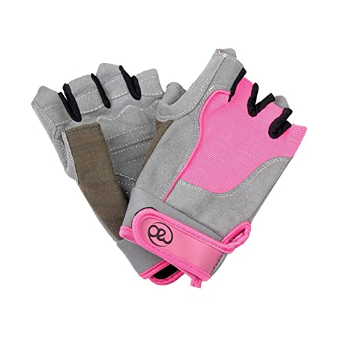 Fitness Mad Unisex's Womens Cross Training Fitness Gloves, Pink, Small