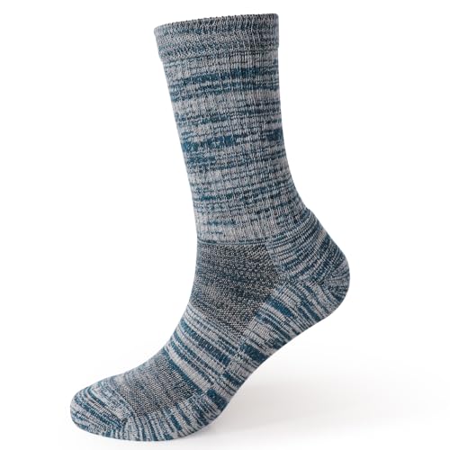 Image of EnerWear 4 Pack Women's Merino Wool Outdoor Hiking Trail Crew Sock