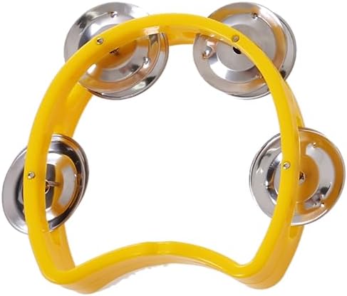 Pandeiro Infantil Meia Lua Pandeirola Profissional Colorido Para ...