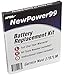NP99sp NewPower99 Battery Kit for Garmin Nuvi 2797, Nuvi 2797LM, Nuvi 2797LMT with Tools, Video Instructions and Long Life Battery
