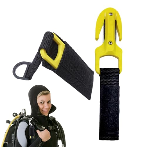 Duikkotter | Duikaccessoires met keramische snijder,Duikuitrusting Onderwaterredding, duikuitrusting, duikkotter voor onderwatervissers, snorkelen, wandelen Fukka - Image 8
