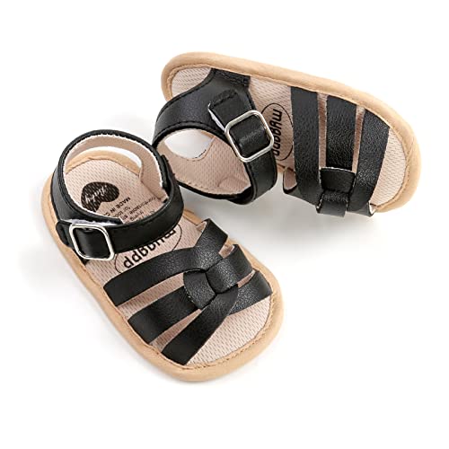 Image of RVROVIC Baby Boys Girls Sandals Premium Soft Anti-Slip Rubber Sole Infant Summer Outdoor Shoes Toddler First Walkers