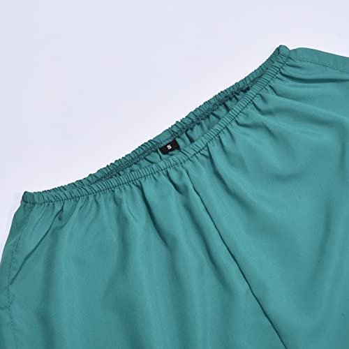 Women's Workplace Suit Pants Solid Color Baggy Lounge Straight Leg Pants Lightweight Elastic Waist For Vacation Woman Ladies Mom Girlfiend Wife Daughter Birthday Back To School Graduation #TOP5