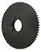 Martin Roller Chain Sprocket, QD Bushed, Type C Hub, Double Strand, 100 Chain Size, For F Bushing, 1.25" Pitch, 35 Teeth, 4" Max Bore Dia., 14.639" OD, 6.625" Hub Dia., 2.077" Width