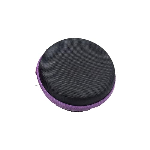 SHERCHPRY 2Pcs Essential Oil Storage Case Portable Round Carrier Bag Shockproof Holder for Bottles Random Color for Travel Organization