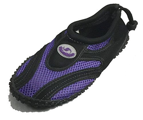 Shoe Shack Women's Wave Water Shoes Pool Beach Aqua Socks, Yoga, Exercise