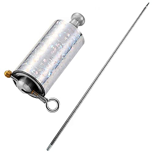 Uposao 150CM Magischer Zauberstab, Professioneller Zauberstab Magic Metall Pocket Stick Taschenstab Tragbare Pocket Staff für Magier Nur Zaubertricks Zubehör Erwachsene Bühnenleistung Zauberspiel Cover