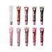 Holler And Glow Limited Edition It's All Glossy Lip Gloss Set, Variety Of Lip Shades, Moisturizing Dry Cracked Lips, High Gloss, Long Lasting, Non-Sticky Gift Pre Teen Girls, 10 Piece Valentine's Gift