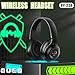 Wireless Bluetooth 5.3 Headphone Over-Ear Headphone, Durable Head Mounted Stereo Headset, Foldable Earphones with Microphone for Sprots Travel Running Gaming