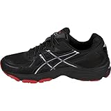 ASICS Gel-Vanisher Men's Running Shoe, Black/Stone/Classic Red, 9.5 M US