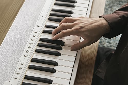 Casio Casiotone CT-S1-76WE Piano-Tastiera Con 76 Tasti Sensibili Al Tocco, 61 Suoni, Bianca - 6