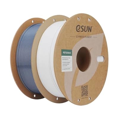 Prime Exclusive - eSUN PETG Basic Filament 1.75mm, High Toughness Glossy PETG...