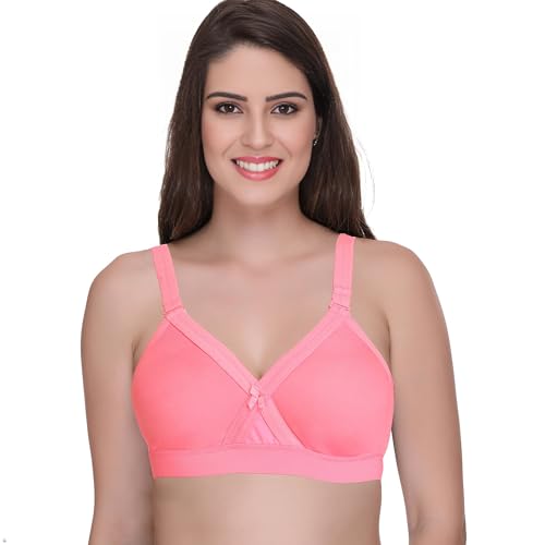 Image of SONA Women's Super Fit Cotton Full Coverage Non-Padded Non-Wired Everyday Bra - Full Support -(Pack of 1)