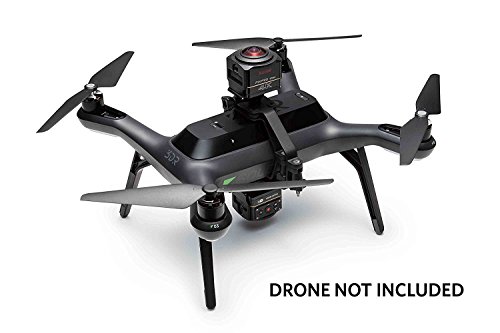 Image of Kodak PIXPRO SP360 4K Aerial Pack, 360 Degree VR Action Camera Bundle with 3DR Solo Drone Mount, Black