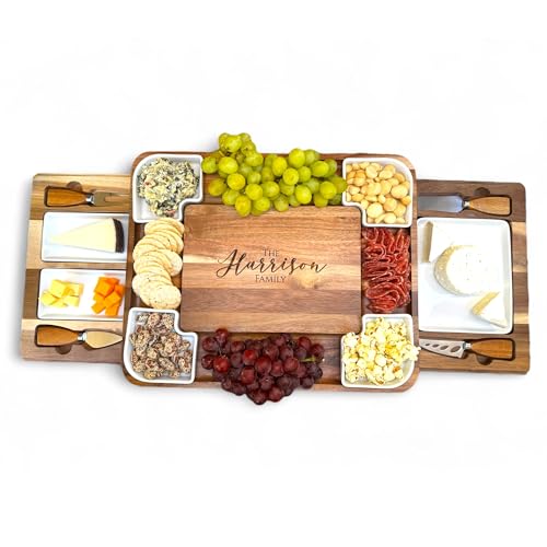 Tabla rectangular de cortar con cajones expansibles miniatura 1
